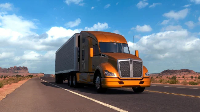 Captura de tela do jogo American Truck Simulator