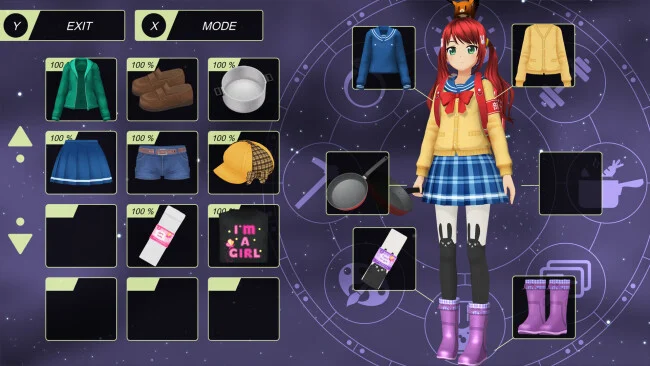 Capture d'écran du gameplay d'Anime City