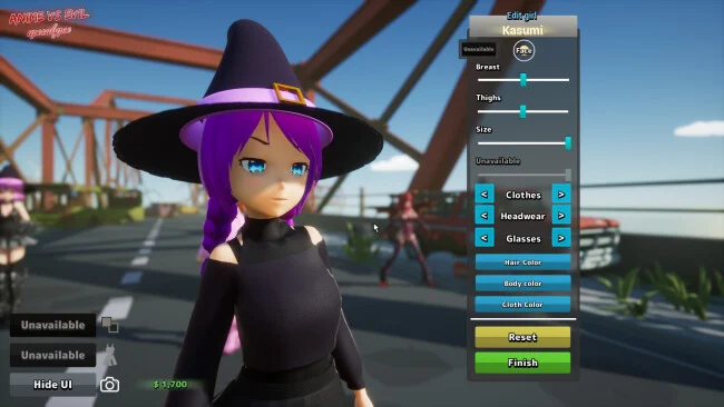 Captura de pantalla del juego Anime vs Evil: Apocalipsis