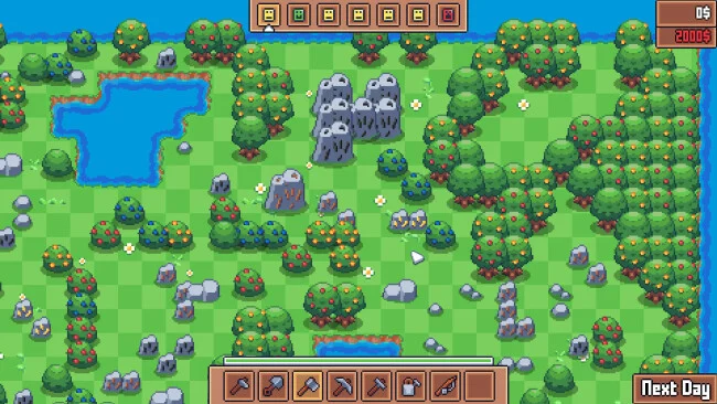 Une autre capture d'écran du jeu Farm Roguelike