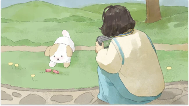 Captura de tela do jogo Anxiety Puppy