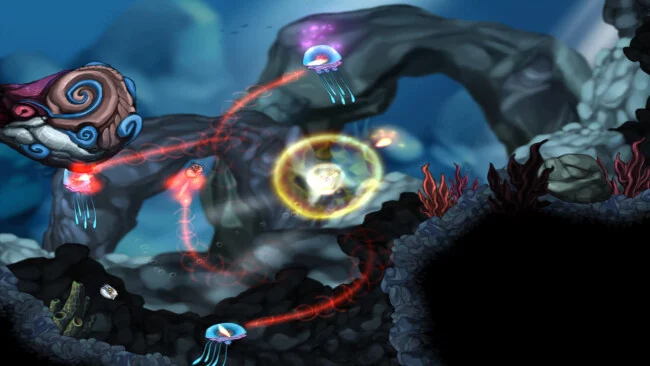 Capture d'écran du jeu Aquaria