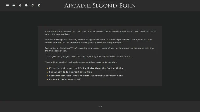 Arcadie : Second Born Capture d'écran pour PC