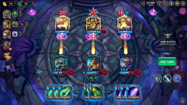 Captura de tela do jogo Arcanium: Rise of Akhan