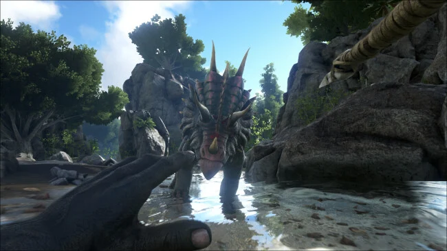 Capture d'écran du jeu ARK : Survival Evolved