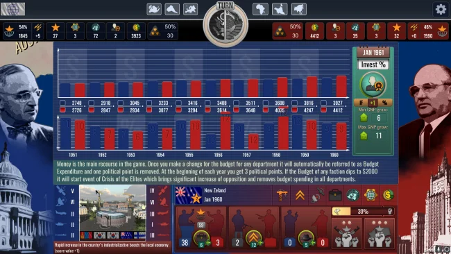 Capture d'écran du jeu de course aux armements