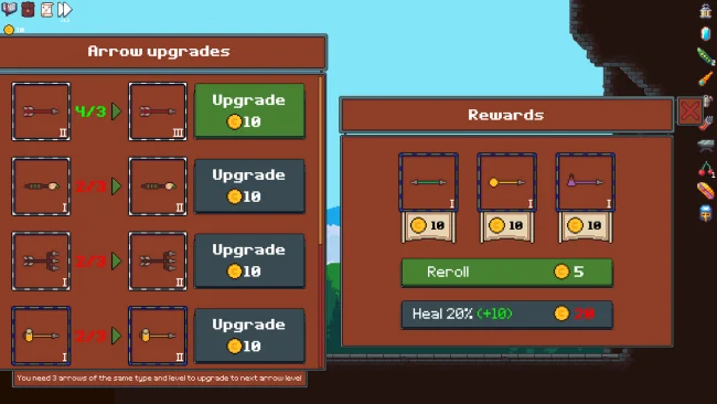 Capture d'écran du jeu Arrogue