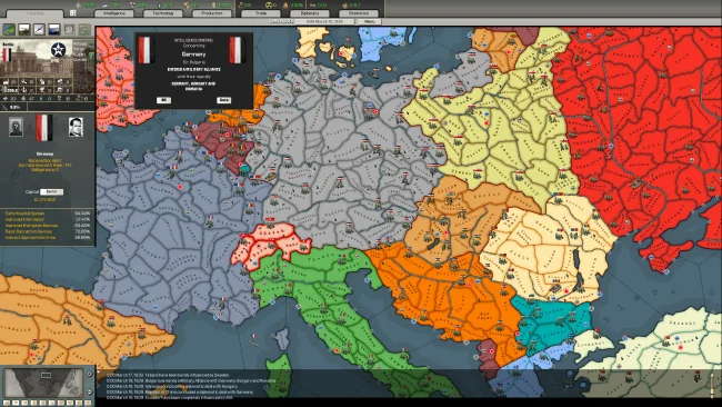 Capture d'écran du jeu Arsenal of Democracy: A Hearts of Iron pour PC