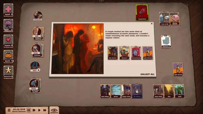 Artist Life Simulator oyununun ekran görüntüsü