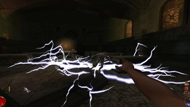 Capture d'écran du jeu Arx Fatalis