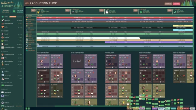 Capture d'écran du jeu Asbury Pines