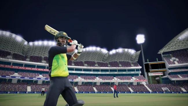 Captura de tela do jogo Ashes Cricket