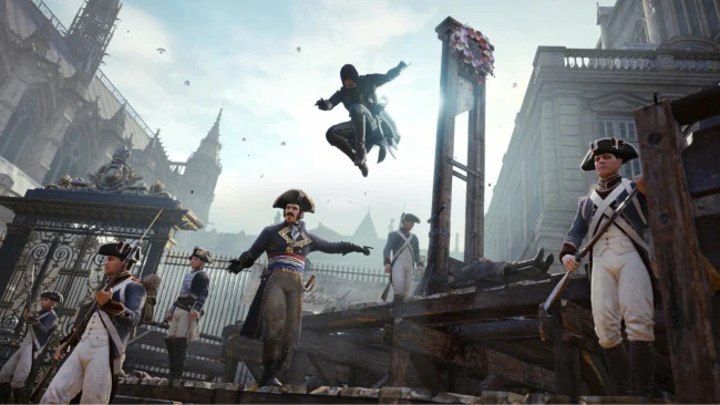 Capture d'écran du jeu Assassin's Creed Unity