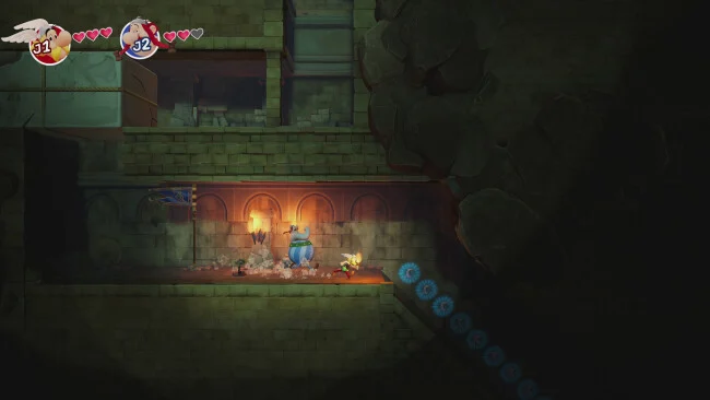 Captura de tela do jogo Asterix e Obelix – Mission Babylon