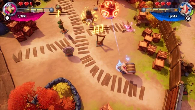 Asterix e Obelix XXXL: Captura de tela do jogo The Ram of Hibernia