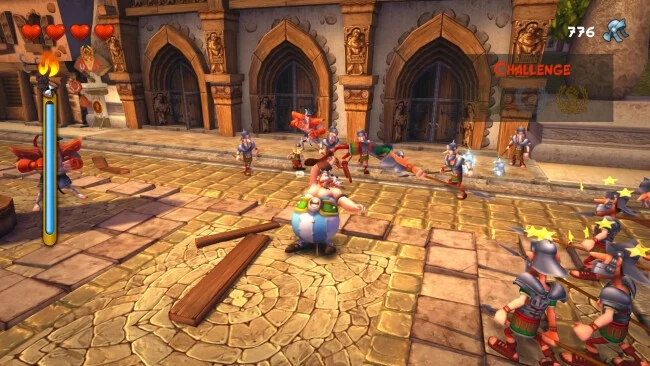 Captura de tela do jogo Asterix e Obelix XXL