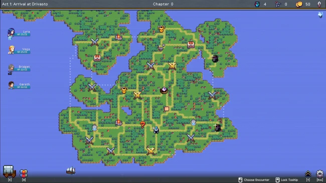 Captura de tela do jogo Astral Throne