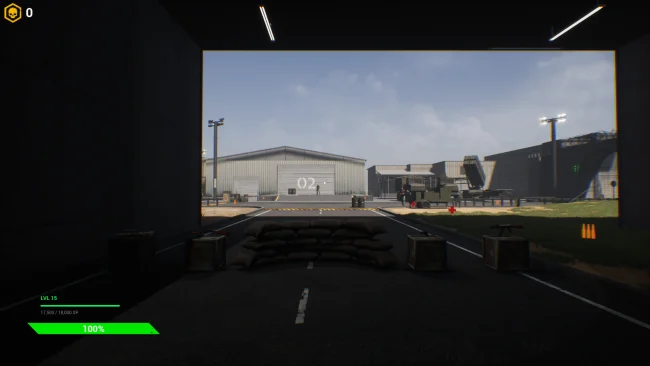 Captura de tela do PC da zona de ataque