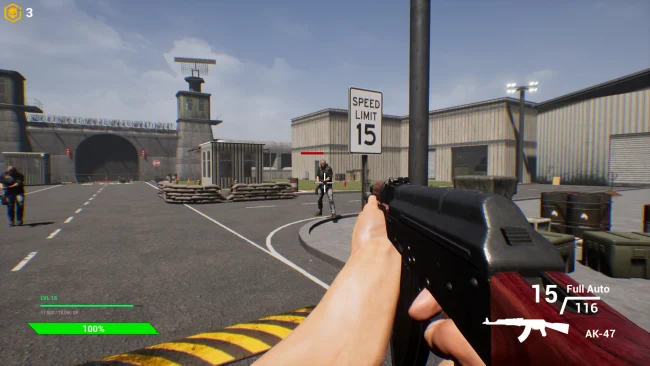 Captura de tela do jogo Zona de Ataque