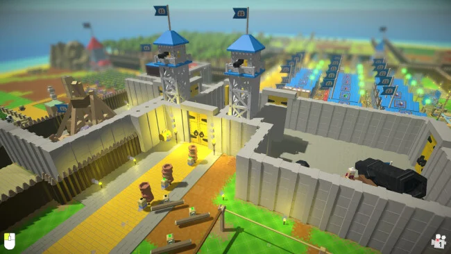 Autonauts vs Piratebots game screenshot