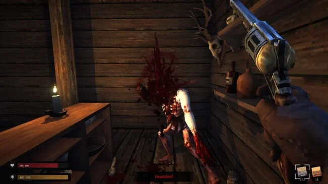 Captura de tela do jogo Blood West