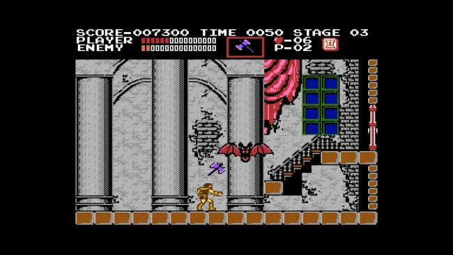Captura de pantalla del juego Castlevania Anniversary Collection