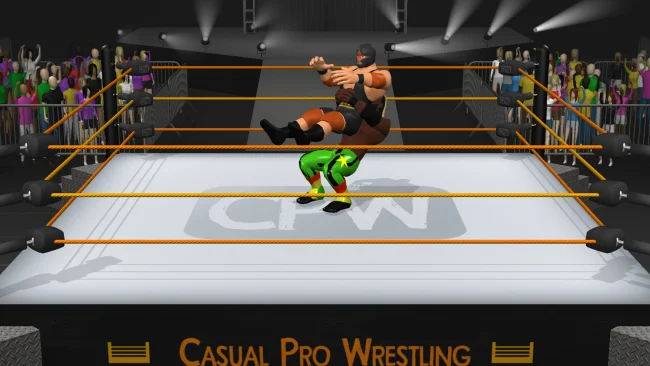 Captura de pantalla de PC de lucha libre profesional informal