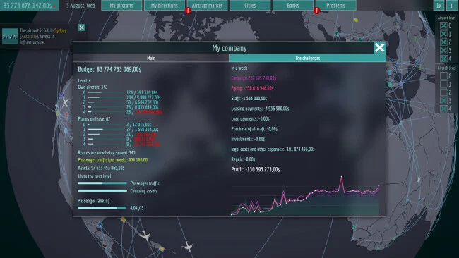 Capture d'écran du jeu Avia Corporation