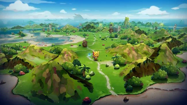 Captura de pantalla del juego Cat Quest III