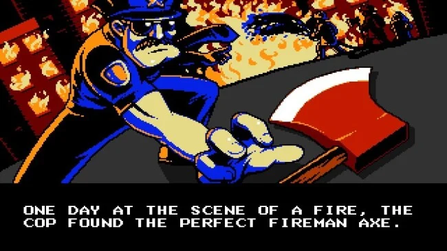 Capture d'écran du jeu Axe Cop