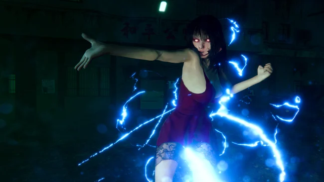 Captura de tela do PC desfocada noite estranha