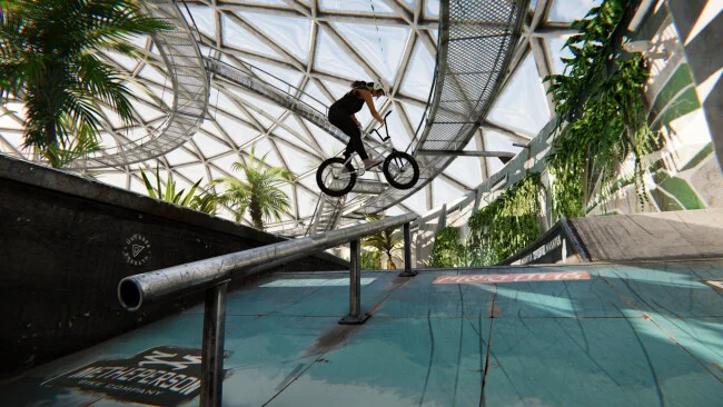 Captura de tela do BMX Streets para PC