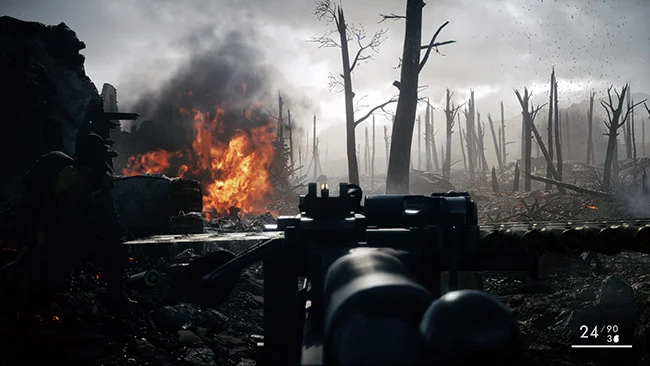 Capture d'écran du jeu Battlefield