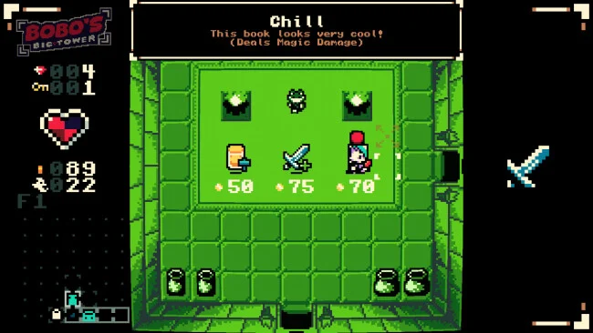 Captura de tela do jogo Bobo's Big Tower