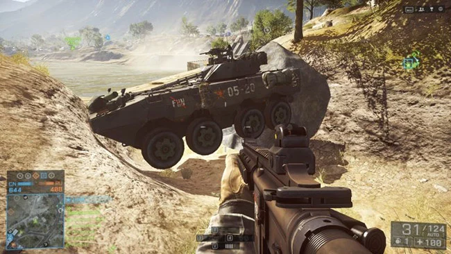 Capture d'écran du jeu Battlefield