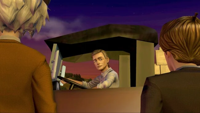 Retour vers le futur : capture d'écran du jeu