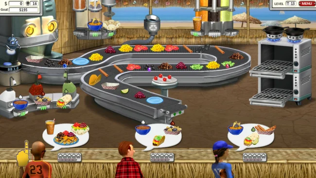 Burger Shop Game Screenshot