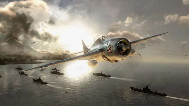 Battlestations Pacific oyun içi ekran görüntüsü