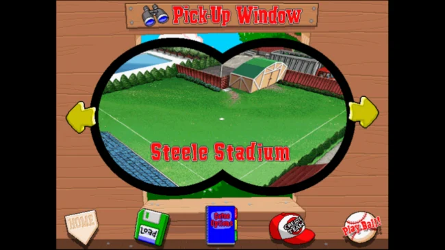 Capture d'écran du jeu Backyard Baseball