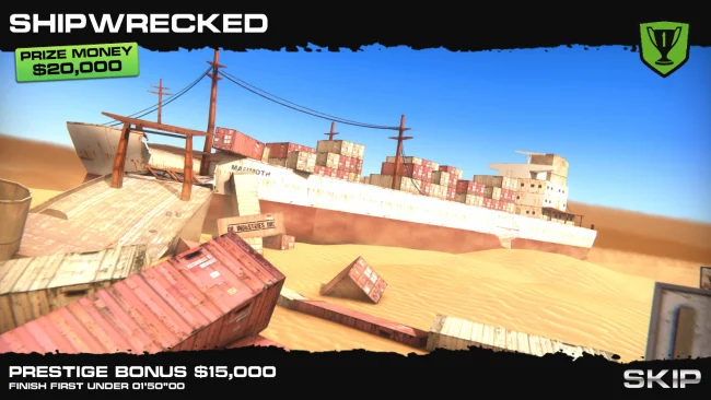 Burnin' Rubber HD game screenshot