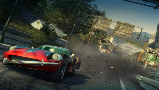 Burnout Paradise: Ultimate Gameplay Screenshot