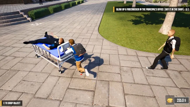 Capture d'écran du jeu Bad Guys at School