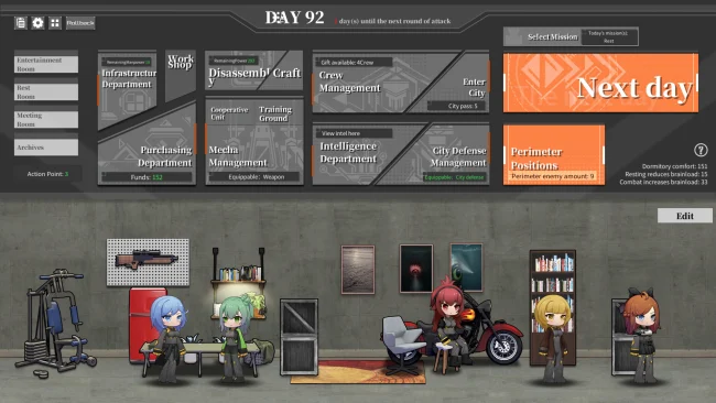 Captura de pantalla del juego Cavalry Girls