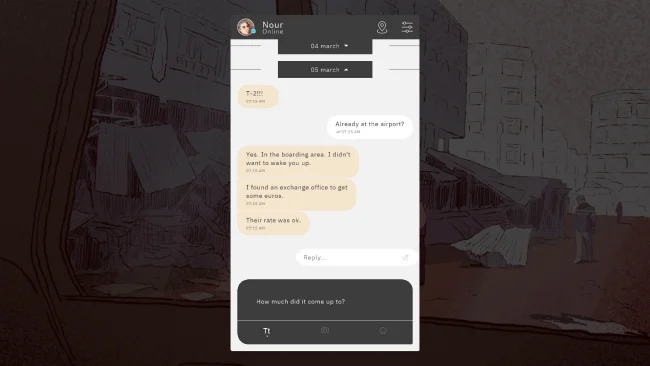 Bury me, my love Game screenshot