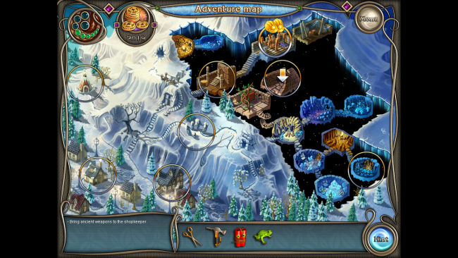 Captura de pantalla del juego Cave Quest