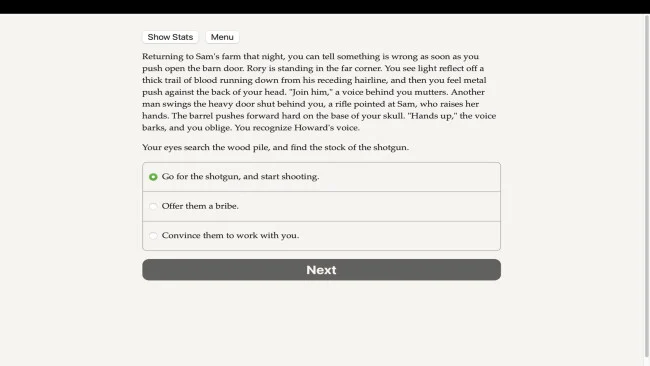 Captura de tela do jogo Bootlegger: Moonshine Empire