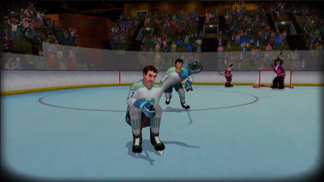 Screenshot of Bush Hockey League game