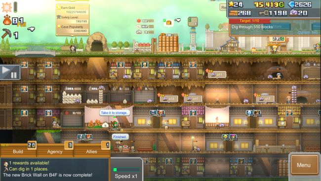 Captura de pantalla de PC de En busca de la cueva