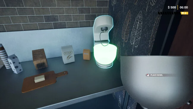 Capture d'écran du jeu Bakery Cafe Simulator