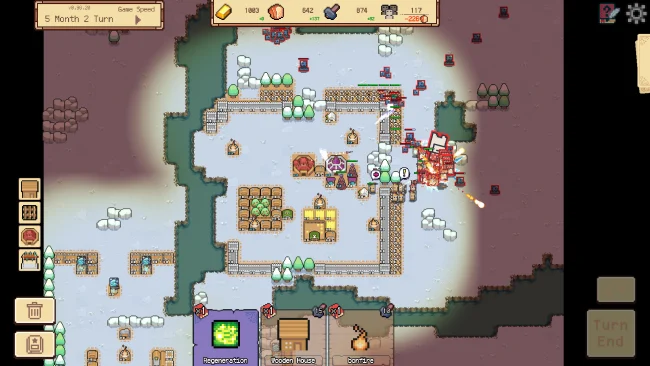 Captura de tela do jogo Border Pioneer